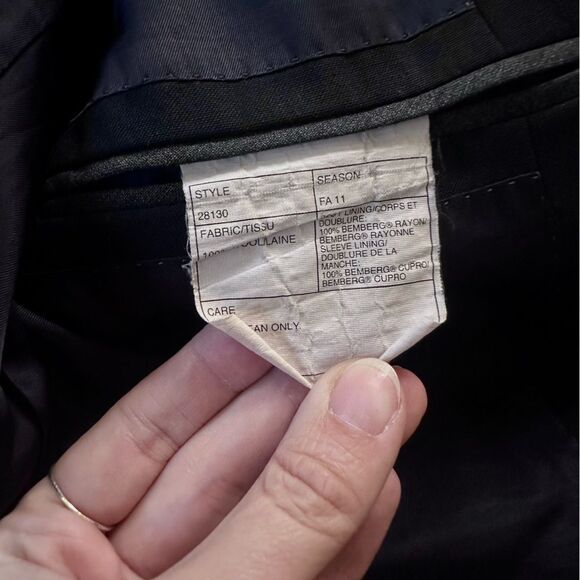 JCREW ludlow Italian wool blazer jacket, made in Italy men’s large tall - Picture 6 of 6